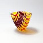 Glass vase by Galiani Glass Art in Poole, Dorset