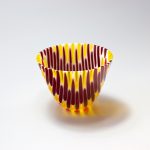 Glass vase by Galiani Glass Art in Poole, Dorset