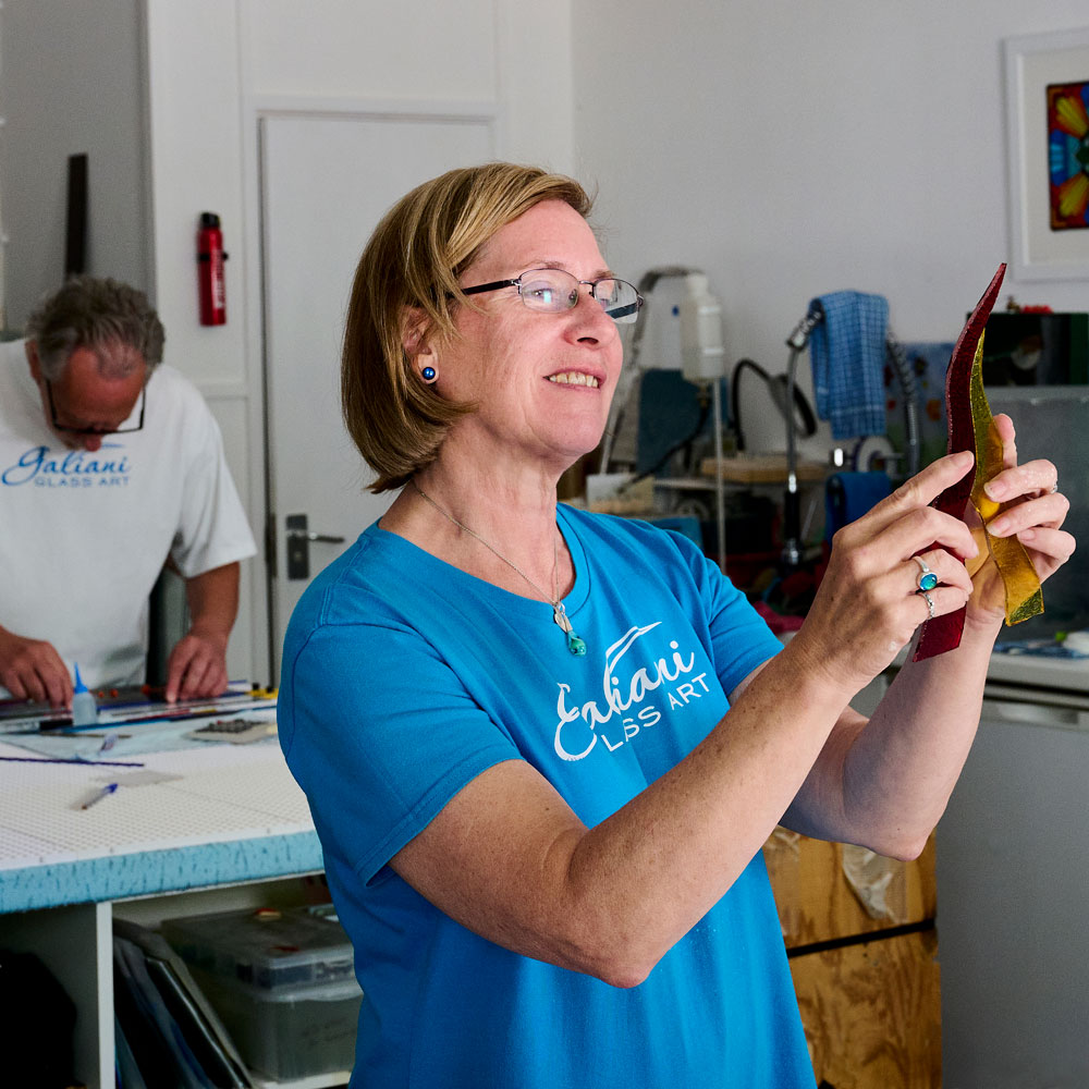 Galiani Glass Art Studio in Poole, Dorset