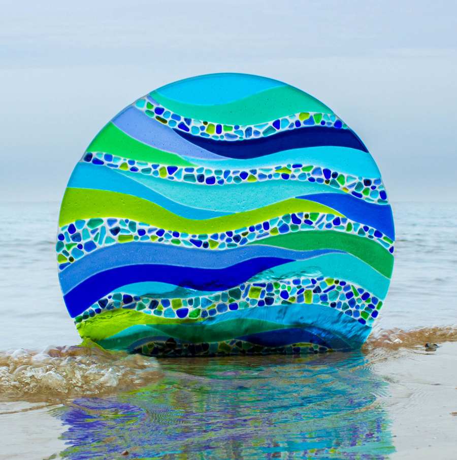 Bespoke Glass Sculpture by Galiani Glass Art in Poole, Dorset