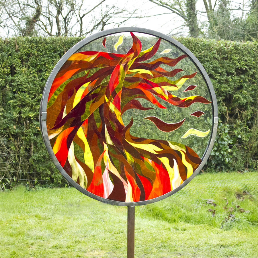 Galiani Glass Art Garden Sculpture